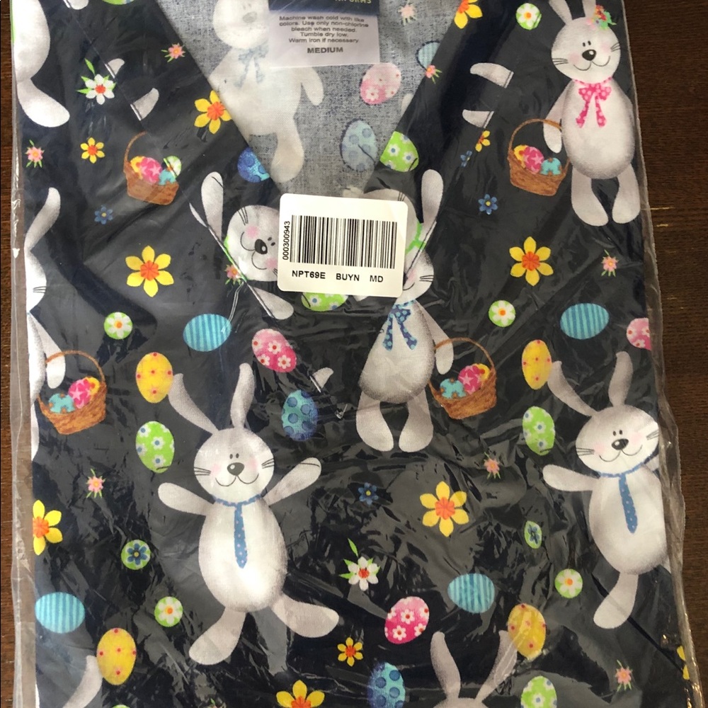 Easter Scrub Top